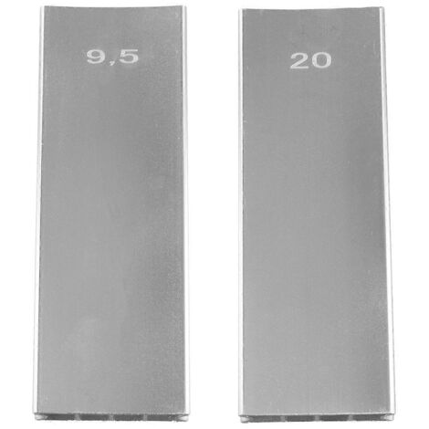 Bloc de ponçage à rayon bidirectionnel, poutre de ponçage pour guitare et basse (9,5-20) 9,52 (1/5)