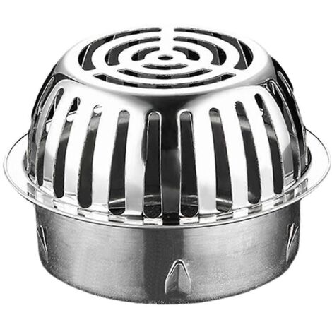 Grille anti-obstruction pour caniveaux de toit et de sol en acier inoxydable, C110 mm (1/5)