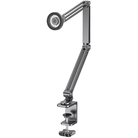 Support magnétique de bureau pour téléphone, tablette et téléphone portable - Gris foncé (1/5)