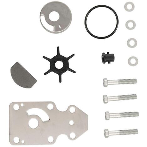 Kit de réparation de turbine de pompe à eau pour moteur 2 temps 9,9 CV et 15 CV (voir illustration) (1/5)