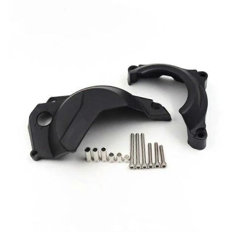 Capot de moteur de moto - Protection moteur noire (1/5)