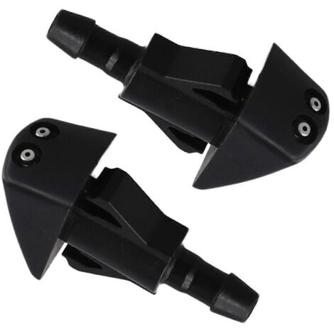 Lot de 2 gicleurs de lave-glace avant pour voiture 76810-T9J-H01 pour noir (1/5)