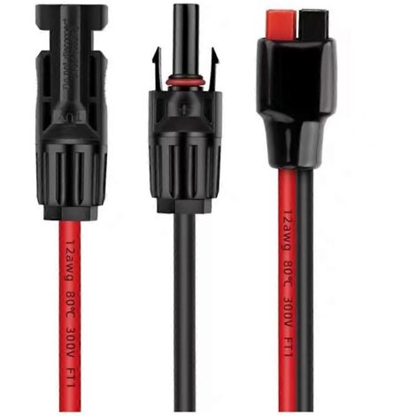 Adaptateur pour panneau solaire vers connecteur XT60 pour générateur solaireC (1/5)