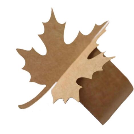 Anneau de serviette en papier automnal, rond de serviette autocollant pour Thanksgiving (voir photo) (1/5)