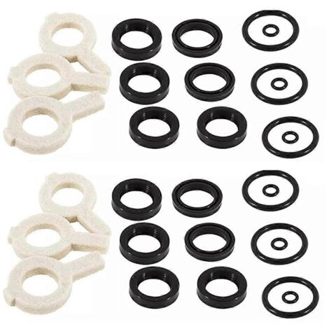 Kit de joints 30623 (2 jeux), kit de rondelles de pompe compatible avec les pompes Cat (voir illustration). (1/5)