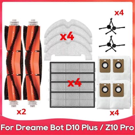 Accessoires pour Bot L10 Plus Z10 Pro : Brosse latérale à rouleau et filtre (voir illustration) (1/5)
