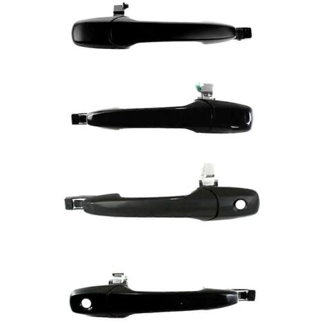 Poignées de porte extérieures arrière (lot de 4) pour 3 6 Noir (1/5)