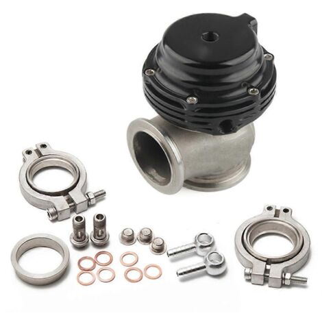 Modification automobile : soupape de décharge de pression d'échappement turbocompressée (argent) (1/5)