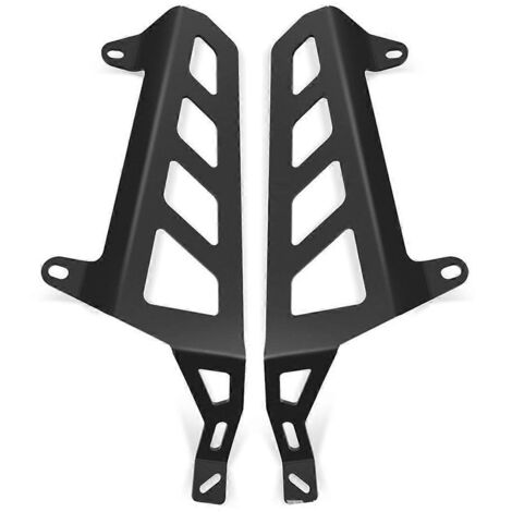 Support de sacoches latérales avec barres de fixation et porte-bagages pour noir (1/5)