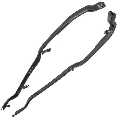 paire de joints d'étanchéité pour cadre de porte arrière BB5Z7825324B pour noir (1/5)