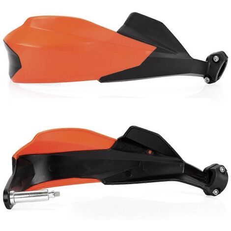 Protège-mains de moto, protection de guidon orange (comme sur la photo) (1/5)