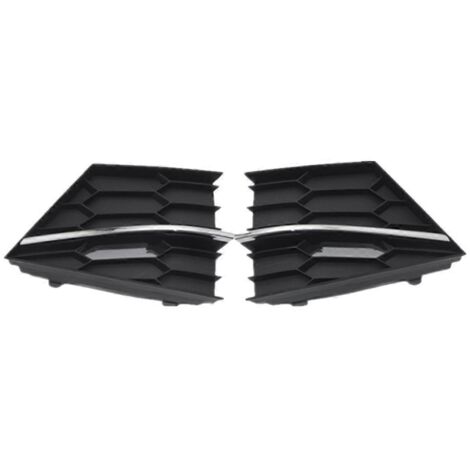 Grille de ventilation inférieure de pare-chocs avant de voiture, cache de ventilation pour noir (1/5)