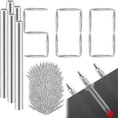 500 clous en acier au carbone pour une installation sans défaut (1/5)