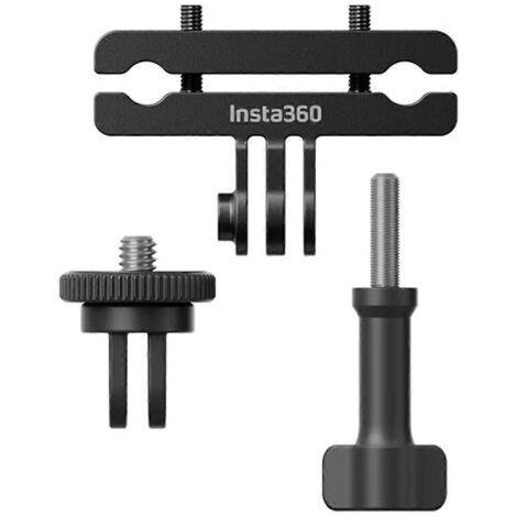 Accessoires pour caméra sport : support de rail de selle de vélo (noir) (1/5)