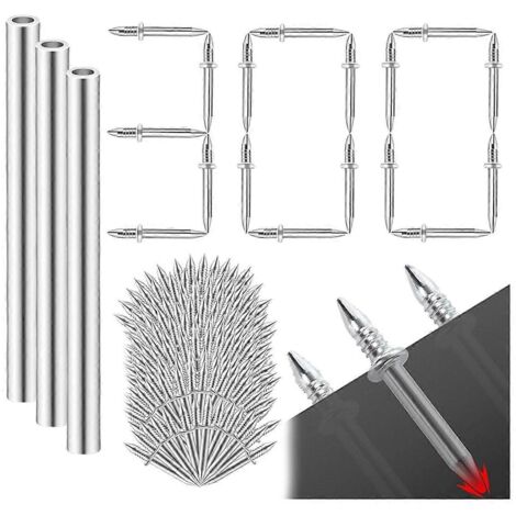 300 clous en acier au carbone pour une installation sans défaut (1/5)
