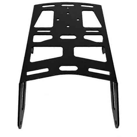 Porte-bagages de moto, support de fixation pour étagère de chargement, porte-bagages arrière, noir (1/5)