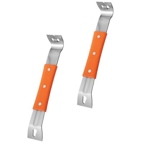 Lot de 2 leviers en acier inoxydable pour écrous et écrous, comme illustré (1/5)