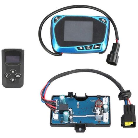 Chauffage à air 12 V 3 kW 5 kW 8 kW - Écran LCD - Interrupteur - Photo couleur (1/5)