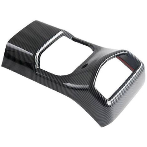 Cache décoratif de grille d'aération arrière pour MG 5 MG5 2025, motif fibre de carbone (1/5)