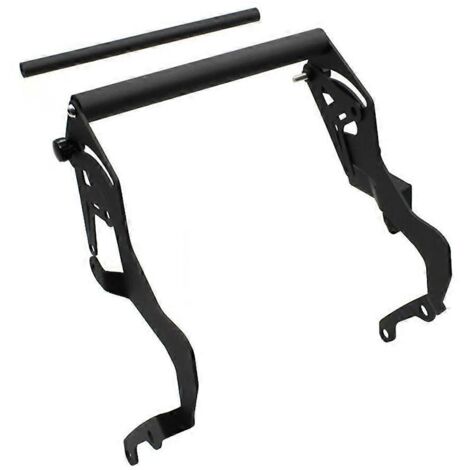 Support de téléphone pour pare-brise de moto avec navigation intégrée et fixation pour pare-brise noir