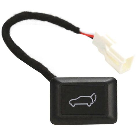 Interrupteur universel pour coffre de voiture, interrupteur d'ouverture électrique de coffre (noir) (1/5)