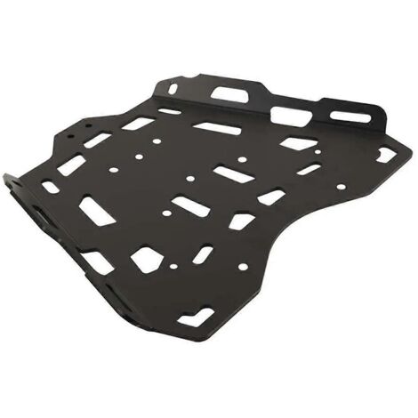 Support de porte-bagages arrière pour moto, noir (1/5)