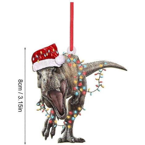 Lot de 7 décorations gothiques pour sapin de Noël : statue de dragon (voir photo) (1/5)