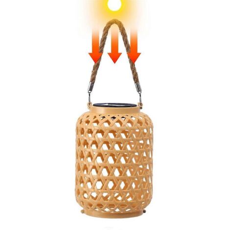 Lampes de jardin vintage LED étanches pour le camping, pour cour ou porche (modèle présenté). (1/5)