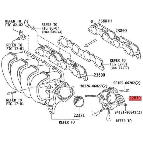 Ensemble de soupape de papillon des gaz pour voiture MatrixSilver (1/5)