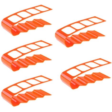 Support de rangement de bureau orange pour salon ou bureau (voir photo) (1/5)