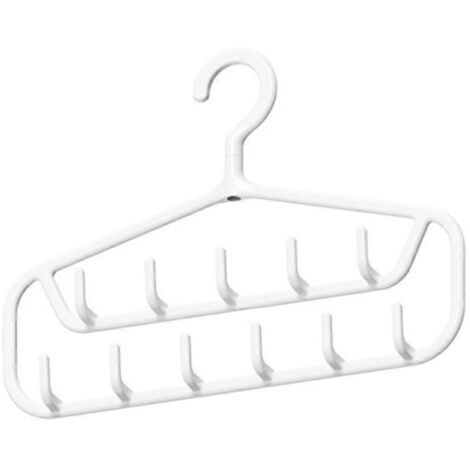 Penderie pivotante à 360° avec portant pour vêtements et sous-vêtements (blanc) (1/5)