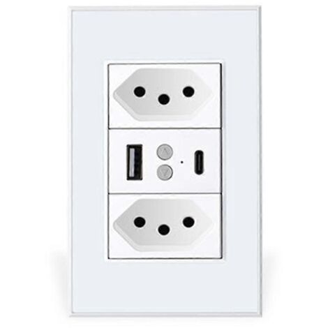 Prise connectée Tuya Zigbee Brésil 10A, prise européenne (voir photo) (1/5)