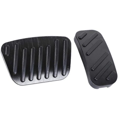 Housse de pédale de frein et d'accélérateur pour voiture, accessoires, noir (1/5)