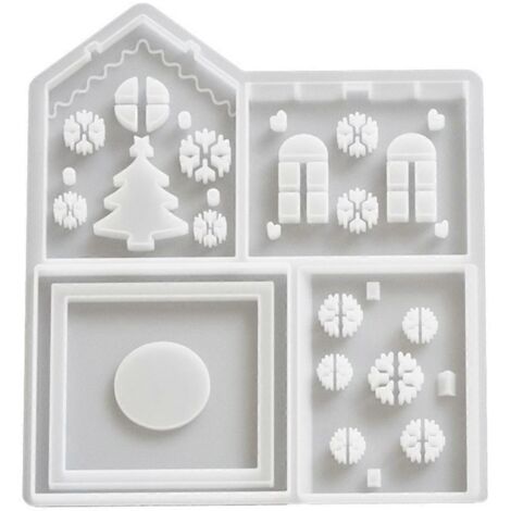 Moule en silicone pour bougies de Noël (comme illustré) (1/5)