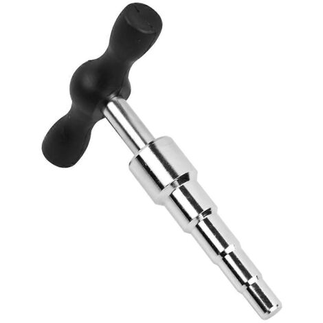 Outil de calibrage de tuyaux, écarteur de tubes, ébavurage pour tuyaux PEX (noir) (1/5)