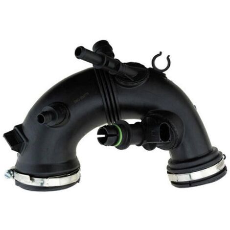 Ensemble de tuyaux d'air pour turbocompresseur et intercooler de moteur de voiture noir (1/5)