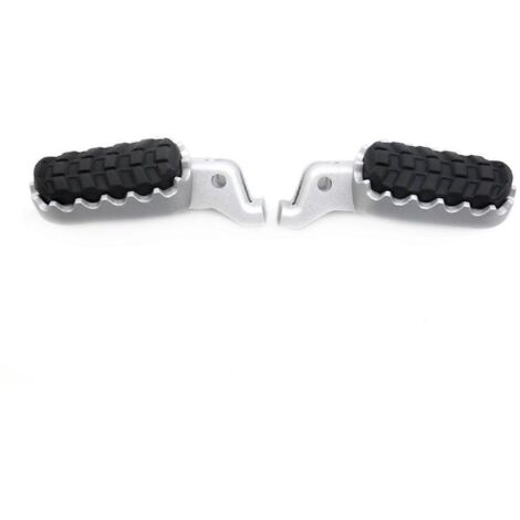 Repose-pieds avant pour moto 850 SPORT, couleur argent, comme illustré (1/5)