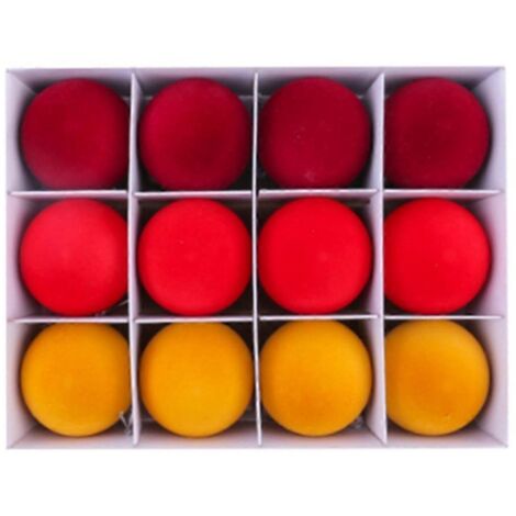 12 boules de Noël à suspendre pour fêtes de Noël (modèles illustrés) (1/5)