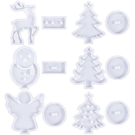 Moule en silicone « Ange adorable » creux pour Noël ArtWhite (1/5)