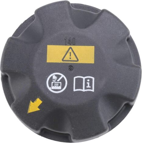 Bouchon de vase d'expansion pour radiateur (récupération du liquide de refroidissement) pour BMW E90, E92 et F10 (noir)