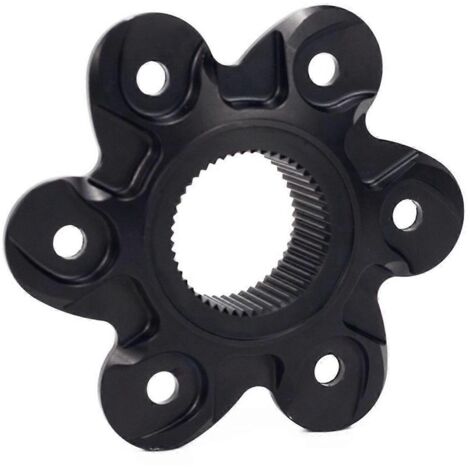 Cache-bride de porte-pignon à 6 trous pour moto CBlack (1/5)