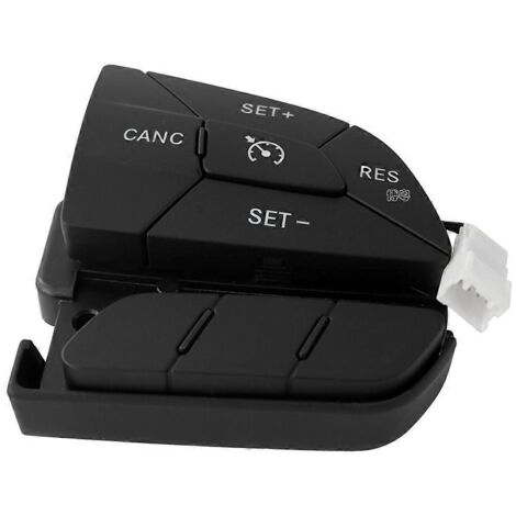 05081288AA Bouton de commande de régulateur de vitesse au volant pour voiture (noir) (1/5)