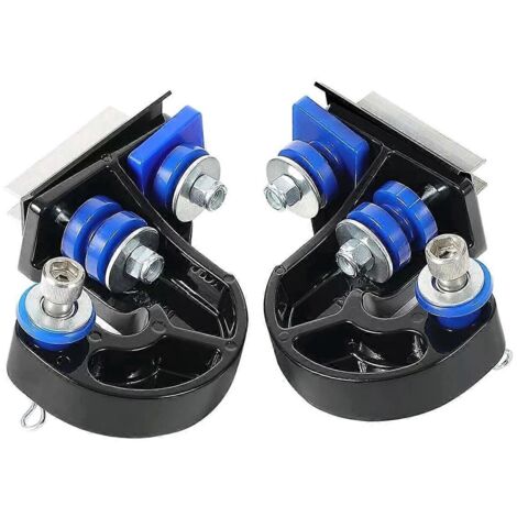 paire de pivots de capot inférieurs gauche et droit pour M134708R Noir (1/5)