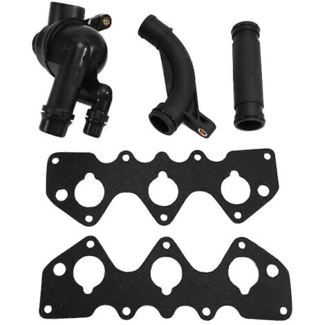 Kit de tuyau et coude de thermostat de liquide de refroidissement pour voiture (comme illustré) (1/5)