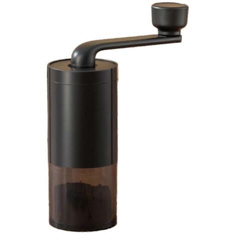 Moulin à café portatif portable pour usage domestique, machine à café noire (1/5)