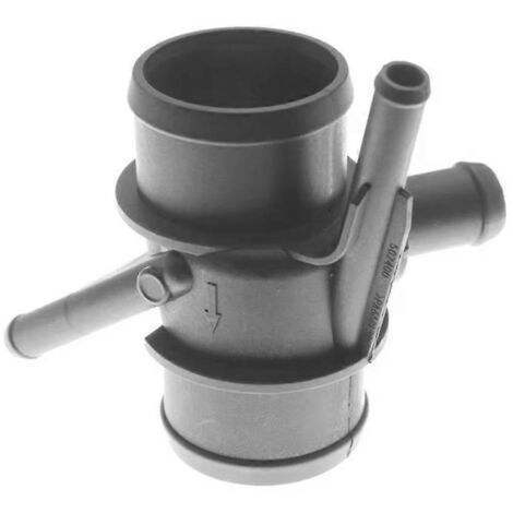 Raccord de tuyau d'eau pour radiateur de voiture noir (1/5)