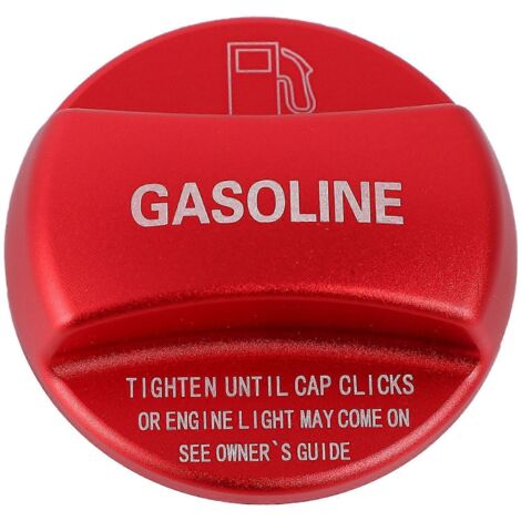 Cache de bouchon de réservoir de carburant en alliage d'aluminium pour X1 (essence rouge), comme illustré (1/5)