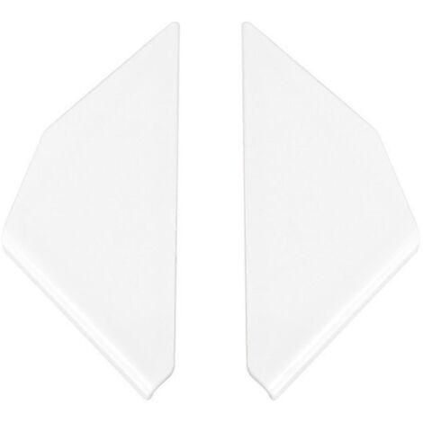 Garniture triangulaire de lunette arrière pour voitures 2021-2024, blanche (1/5)