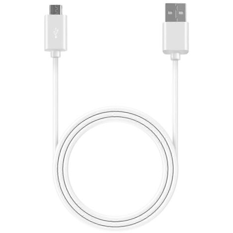 Câble USB de remplacement blanc (1/5)