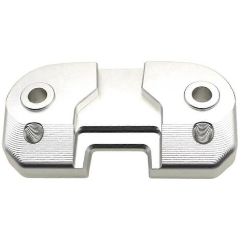 Rehausseur de guidon pour moto Scrambler 400 800 1100 Argent (1/5)
